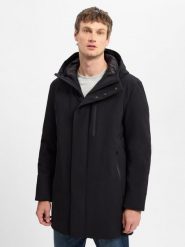 Strellson Parka Mężczyźni Sztuczne włókno czarny, 52. Czarne parki męskie Strellson, m, bez wzorów, z włókna. Za 1,749.95 zł.