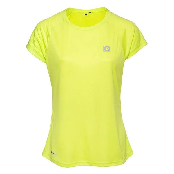 T-shirt Damski Z Krótkim Rękawem Hida. Zielone t-shirty damskie IQ, bez wzorów, bez kołnierzyka. Za 82.99 zł.