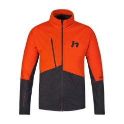 Bluza z pełnym zamkiem błyskawicznym Hannah Niro. Brązowe bluzy bez kaptura męskie Hannah, z polaru. Za 399.60 zł.