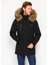 William de Faye Kurtka zimowa w kolorze czarnym rozmiar: 46. Czarne kurtki męskie William De Faye, na zimę, bez wzorów, klasyczne, bez kaptura. Za 369.99 zł.