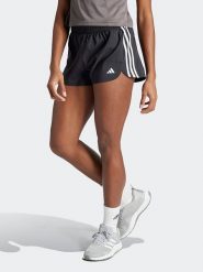 Adidas Szorty sportowe "Pacer" w kolorze czarnym rozmiar: XL. Czarne spodenki sportowe damskie Adidas, xl, z materiału, outdoorowe. Za 79.03 zł.