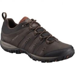 Buty trekkingowe męskie Columbia Woodburn Ii. Brązowe buty trekkingowe męskie Columbia, z materiału, bez zapięcia, trekkingowe. Za 522.00 zł.