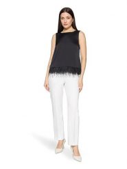 Vera Mont Spodnie w kolorze kremowym rozmiar: 48. Brązowe spodnie materiałowe damskie Vera Mont, bez wzorów, z materiału. Za 173.99 zł.