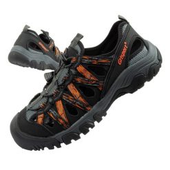 Buty sandały sportowe trekkingowe męskie Grisport. Brązowe sandały męskie Grisport, bez zapięcia. Za 195.00 zł.
