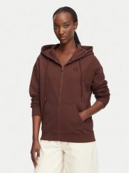 HUGO Bluza Dalfine 50535240 Brązowy Regular Fit. Brązowe bluzy bez kaptura damskie Hugo, xxl, z bawełny. Za 639.99 zł.