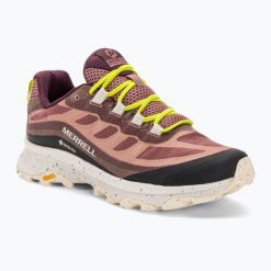 Buty turystyczne damskie Merrell Moab Speed GTX. Brązowe obuwie trekkingowe damskie MERRELL. Za 657.45 zł.