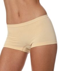 Bokserki damskie bawełniane Brubeck. Szare bokserki i panty damskie Brubeck, s, bez wzorów, z bawełny. Za 26.99 zł.