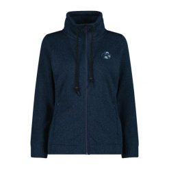 Damska polarowa bluza techniczna CMP. Niebieskie bluzy bez kaptura damskie CMP, s, z polaru. Za 274.50 zł.