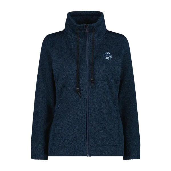 Damska polarowa bluza techniczna CMP. Niebieskie bluzy bez kaptura damskie CMP, s, z polaru. Za 274.50 zł.