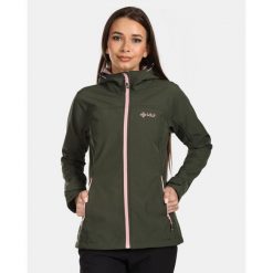 Damska kurtka softshell Kilpi RAVIA-W. Zielone kurtki damskie Kilpi, l, bez wzorów, z softshellu, bez kaptura. Za 324.99 zł.