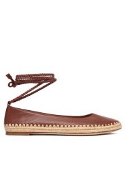 Max Mara Espadryle 2614521012670 Brązowy. Brązowe espadryle damskie Max Mara, bez wzorów, bez obcasa. Za 2,379.00 zł.
