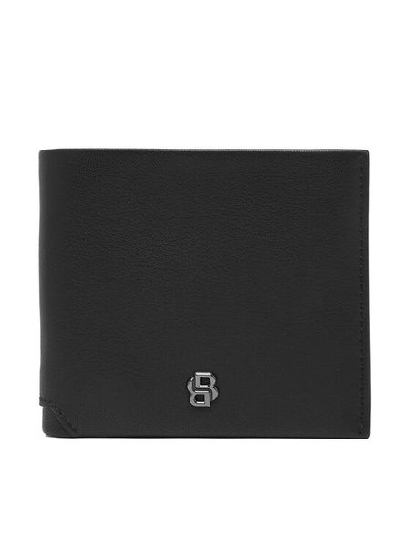 BOSS Portfel B Icon L 50573519 Czarny. Czarne portfele męskie Boss, bez wzorów, ze skóry. Za 629.99 zł.