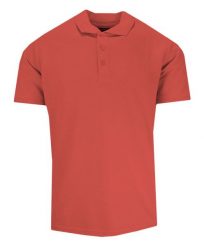 Koszulka POLO, Pomarańczowa, Jednokolorowa, Męska, Krótki Rękaw, Casualowa. Brązowe koszulki polo męskie Vesari, m, bez wzorów, z bawełny, bez ramiączek. Za 85.00 zł.