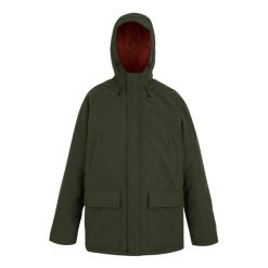 Męska Wodoodporna Kurtka Ocieplana Savon. Zielone kurtki męskie Regatta, m, bez wzorów, sportowe, bez kaptura. Za 185.99 zł.
