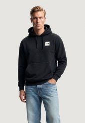 Bluza Mężczyzna THE NORTH FACE M BOX HD REG HD. Czarne bluzy z kapturem męskie The North Face, l, z bawełny. Za 402.70 zł.