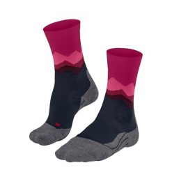 Skarpetki damskie Falke TK2 Explore. Niebieskie skarpetki damskie Falke, bez wzorów, z elastanu. Za 161.50 zł.