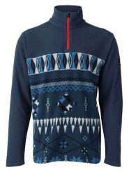 Brunotti Bluza polarowa "Pedro" w kolorze granatowym rozmiar: XL. Niebieskie bluzy bez kaptura męskie BRUNOTTI, xl, z polaru. Za 91.56 zł.