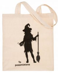 Shopperka materiałowa [DH] EKO beżowa wzór 35. Brązowe shopper bag damskie inny, bez wzorów, z bawełny, bez dodatków. Za 6.99 zł.