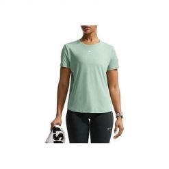 Koszulka treningowa damska Nike FN2798007. Zielone t-shirty damskie Nike, m, bez wzorów, bez kołnierzyka. Za 273.00 zł.