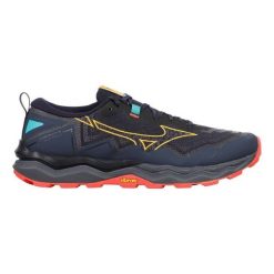 Buty trailowe Mizuno Wave Daichi 9. Niebieskie obuwie do biegania damskie Mizuno, mizuno wave. Za 549.99 zł.