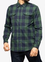 Koszula bushcraft męska Helikon-Tex Greyman Shirt. Zielone koszule męskie HELIKON-TEX, m, bez wzorów, z materiału, bez kołnierzyka, bez ramiączek. Za 329.99 zł.
