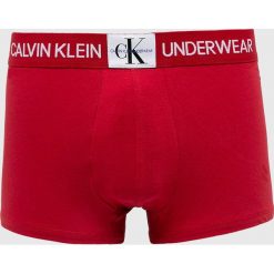 Calvin Klein Underwear - Bielizna 000NB1678A. Niebieskia bokserki męskie Calvin Klein Underwear, bez wzorów, z dzianiny. W wyprzedaży za 69.90 zł.