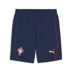 Męskie szorty Portugalia Casuals PUMA Persian Blue Sunny Yellow. Niebieskie szorty męskie Puma, bez kołnierzyka. Za 219.00 zł.