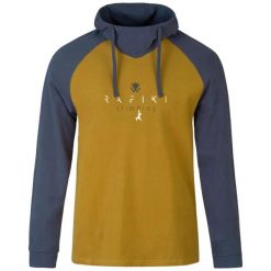 Bluza z kapturem Rafiki Traverse. Żółte bluzy z kapturem męskie Rafiki, xl, z bawełny. Za 372.00 zł.