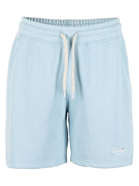 Roadsign Szorty dresowe w kolorze błękitnym rozmiar: M. Niebieskie szorty damskie Roadsign, bez wzorów, z bawełny. Za 43.99 zł.