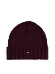 Tommy Hilfiger Męska czapka z dzianiny Mężczyźni Bawełna czerwony jednolity, ONE SIZE. Czerwone czapki męskie Tommy Hilfiger, na zimę, bez wzorów, z bawełny, eleganckie. Za 189.95 zł.