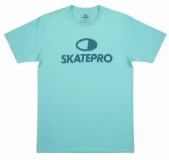 Odzież T-shirts unisex SkatePro Koszulka - 8-10 - Wasabi. Niebieskia t-shirty damskie SKATEPRO, bez wzorów, z bawełny, bez kołnierzyka. Za 119.99 zł.