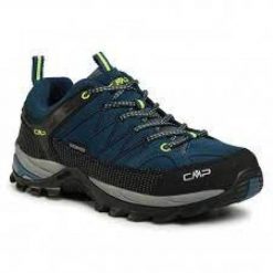 Buty CMP Rigel Low 3Q13247-08MF niebieskie. Niebieskie buty trekkingowe męskie z gumy, bez zapięcia. Za 579.48 zł.