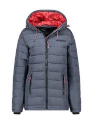 Canadian Peak Płaszcz pikowany "Astaneak" w kolorze granatowym rozmiar: XXL. Niebieskie płaszcze damskie Canadian Peak, xxl, bez wzorów. Za 208.83 zł.