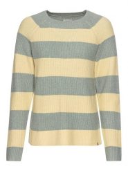 Camel Active Sweter w kolorze błękitno-żółtym rozmiar: XL. Niebieskie swetry klasyczne damskie Camel Active, xl, z wełny, bez kołnierzyka. Za 259.13 zł.