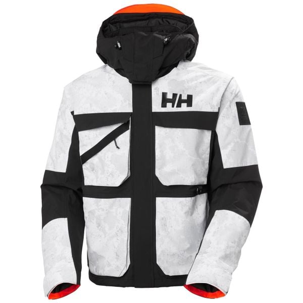 Kurtka narciarska z kapturem Helly Hansen Ullr D Heritage. Szare kurtki damskie Helly Hansen, na zimę, bez wzorów, z kapturem. W wyprzedaży za 1,137.00 zł.