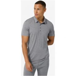 Koszulka męska SUPER.NATURAL M Bio J Polo. Szare koszulki polo męskie Super.natural, m, bez wzorów, z dzianiny, bez ramiączek. Za 389.99 zł.