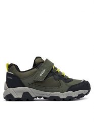 Geox Sneakersy J Magnetar Boy B Abx J463ZB 050FU C0914 S Zielony ciemny. Zielone trampki i tenisówki chłopięce Geox, bez wzorów, ze skóry, bez zapięcia. Za 299.99 zł.