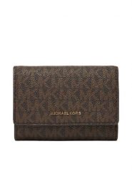MICHAEL Michael Kors Portfel Bryant 32S5GYTP1B Brązowy. Brązowe portfele damskie MICHAEL Michael Kors, bez wzorów, ze skóry. Za 479.99 zł.