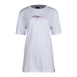 Koszulka damska Ellesse Station. Białe bluzki sportowe damskie Ellesse, s, bez wzorów, bez ramiączek. Za 79.99 zł.