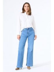 Garcia Dżinsy - Comfort fit - w kolorze niebieskim rozmiar: W27/L32. Niebieskie jeansy damskie Garcia, z podwyższonym stanem. Za 239.95 zł.