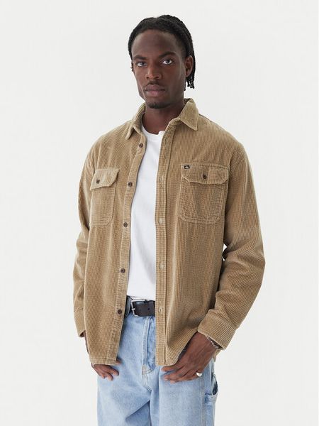 Quiksilver Koszula Venture Cold EQYWT04646 Beżowy Comfort Fit. Brązowe koszule męskie Quiksilver, m, bez wzorów, z bawełny, bez kołnierzyka, bez ramiączek. Za 219.99 zł.