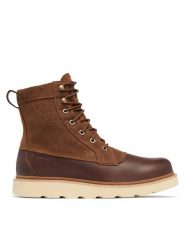 Sorel Kozaki Slabtown 62 Caribou 100 2078321242 Brązowy. Brązowe buty zimowe męskie Sorel, ze skóry, bez zapięcia. Za 639.99 zł.