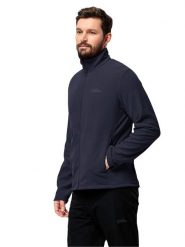 Jack Wolfskin Kurtka polarowa "Taunus" w kolorze granatowym rozmiar: L. Niebieskie kurtki damskie Jack Wolfskin, l, bez wzorów, z materiału, bez kaptura. Za 175.67 zł.
