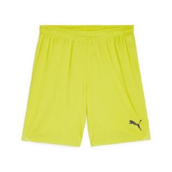 Szorty Puma. Żółte szorty męskie Puma, bez wzorów, z materiału, sportowe. Za 108.05 zł.