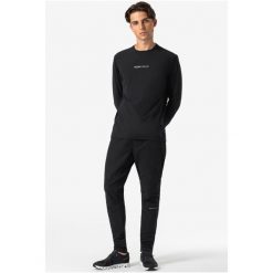 Koszulka z długim rękawem męska SUPER.NATURAL Windbreaker. Czarne koszulki męskie z długim rękawem Super.natural, m. Za 449.99 zł.