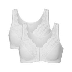 Cellbes Biustonosz 2 Pack biały female biały 75B. Białe biustonosze sportowe damskie Cellbes, bez wzorów, z koronki. Za 159.00 zł.