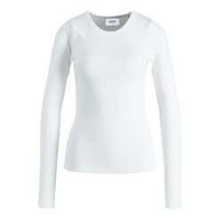 Koszulka damska JJXX freya. Białe t-shirty damskie JJXX, l, bez wzorów, z bawełny, bez kołnierzyka. Za 94.95 zł.