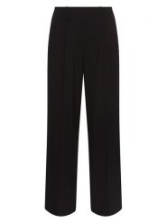 MOSS COPENHAGEN Spodnie "Cally Chana" w kolorze czarnym rozmiar: M. Czarne spodnie materiałowe damskie MOSS COPENHAGEN, bez wzorów, z materiału, z podwyższonym stanem. Za 174.43 zł.