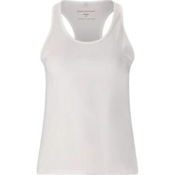 Damski tank top Endurance Nan. Czarne topy sportowe damskie Endurance, bez wzorów, z elastanu, bez ramiączek. Za 113.00 zł.