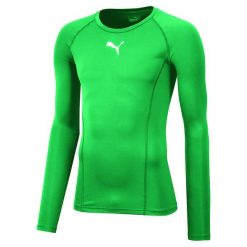 Koszulka męska Puma Liga Baselayer Tee LS. Białe bielizna termoaktywna męska Puma, m, bez wzorów, z poliesteru. Za 151.00 zł.